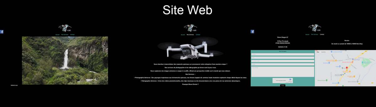 Création site web