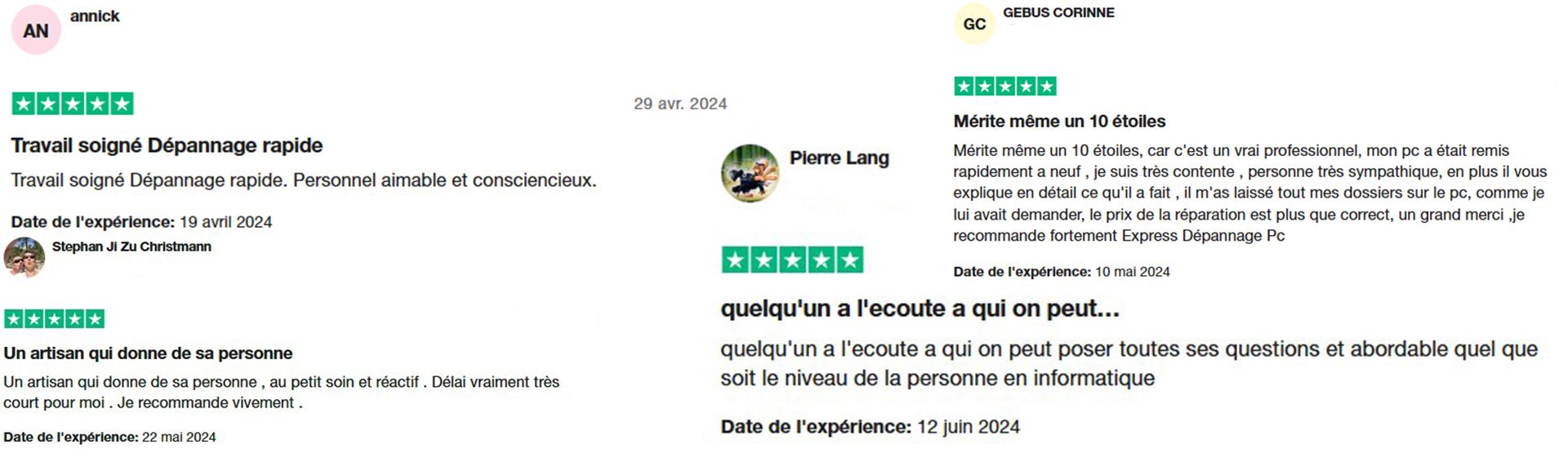 Avis Clients