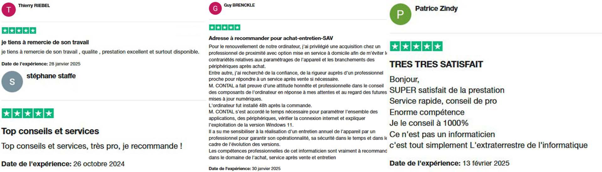 Avis Clients