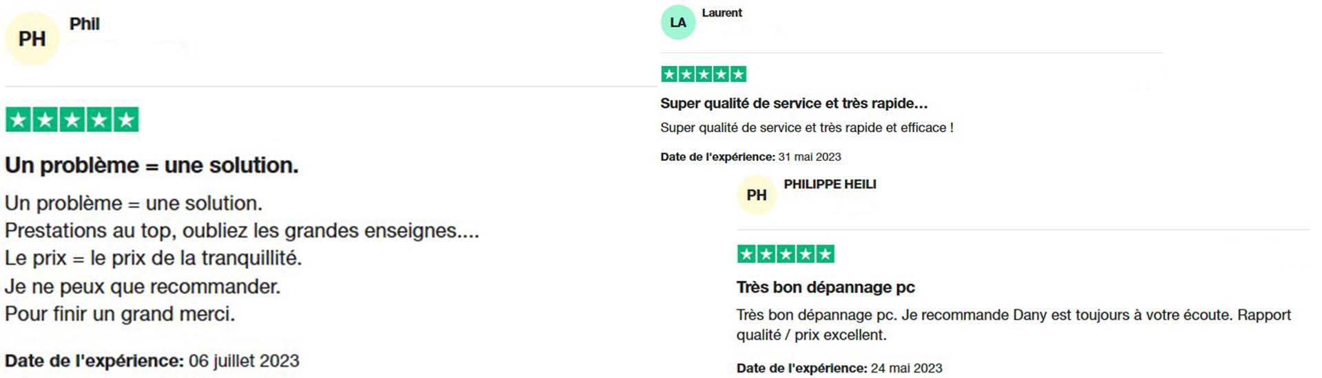 Avis Clients