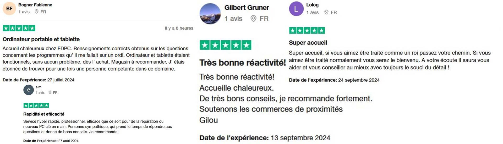 Avis Clients
