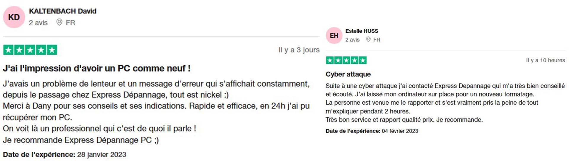 Avis Clients