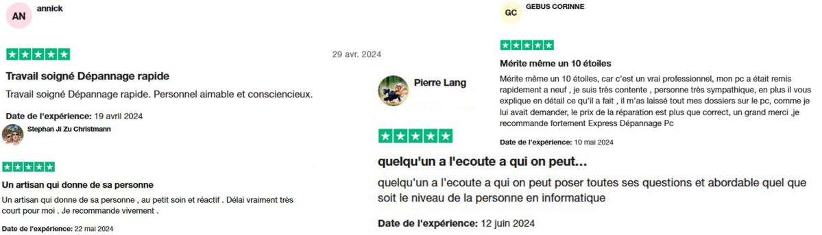 Avis Clients