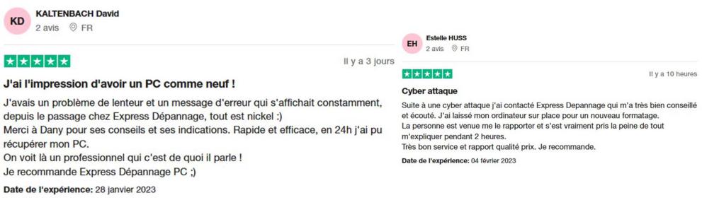 Avis Clients