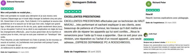 Avis Clients