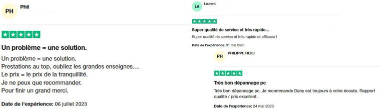 Avis Clients